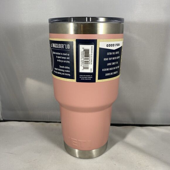 NEW YETI Rambler Tumbler Stainless Steel Vacuum Insulated Magslider Lid 30oz - Picture 2 of 4